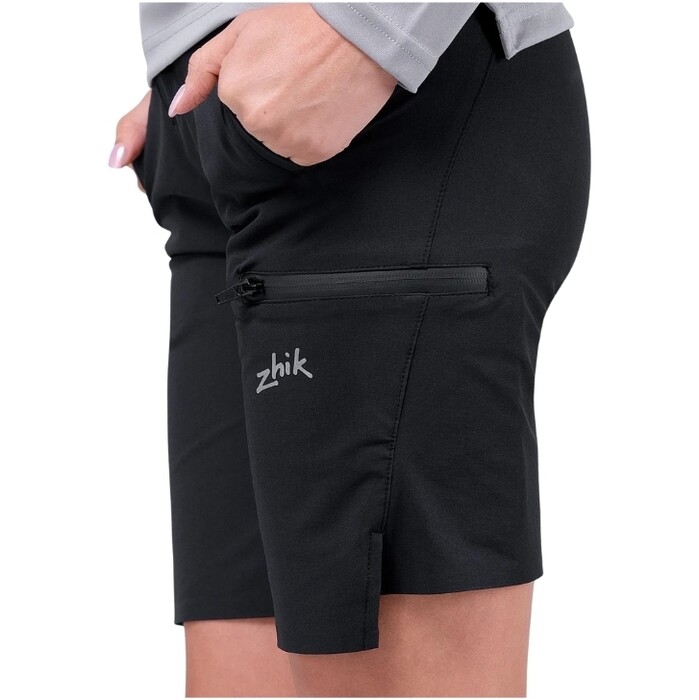 2024 Zhik Frauen Stretch Fast Dry Deck Shorts SRT-0275 - Anthracite